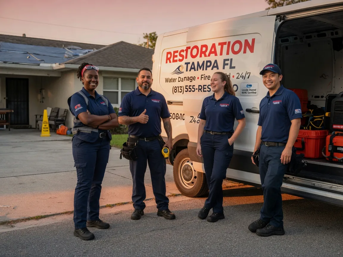 Water Damage Restoration company in Tell, TX